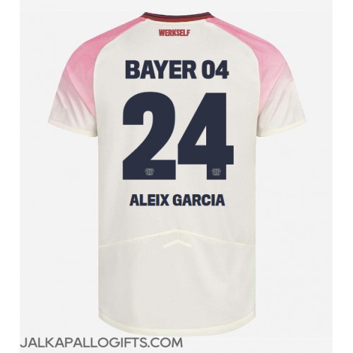 Bayer Leverkusen Aleix Garcia #24 Vieraspaita 2025-26 Lyhythihainen